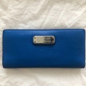Marc by Marc Jacobs Royal Blue Bifold Snap Wallet